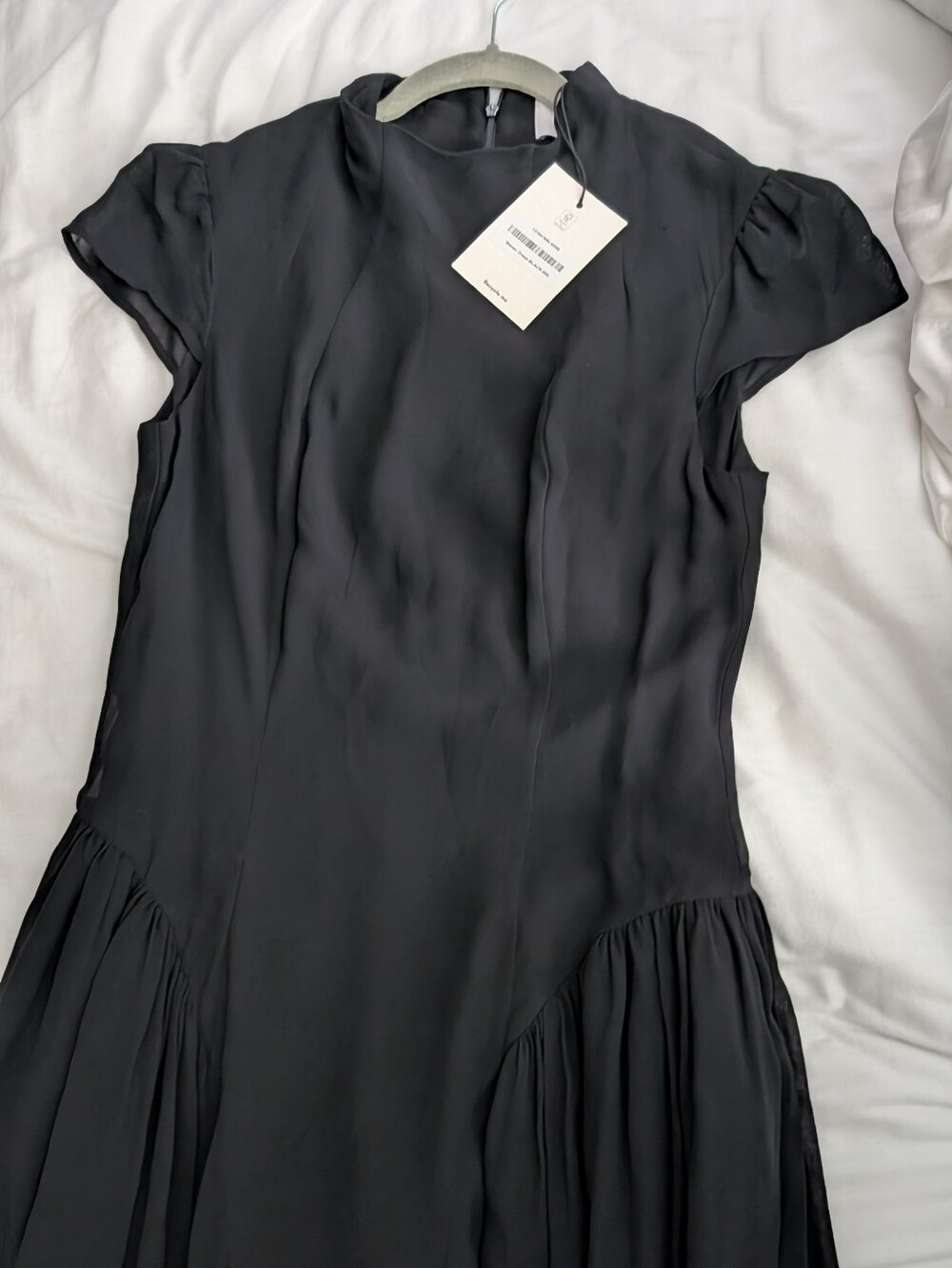 NWT Reformation Maven Dress Black - Picture 6 of 7